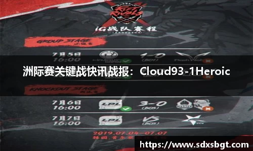 洲际赛关键战快讯战报：Cloud93-1Heroic